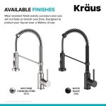 Pull-Down Single Handle 18-Inch Kitchen Faucet - Image 13