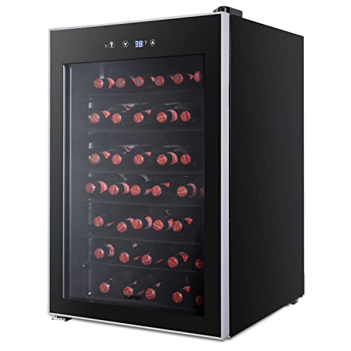 Beverage Fridge - 145 Can Mini Cooler with Glass