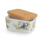 SIDUCAL Butter Container Butterfly Butter Keeper