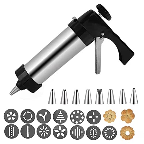 8 Nozzles for DIY Biscuit Maker Cookie Press