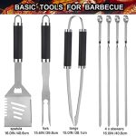 Complete BBQ Grill Tools Set - Image 2