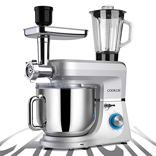 8.5 Qt. Multifunctional Electric Kitchen Mixer with Beater