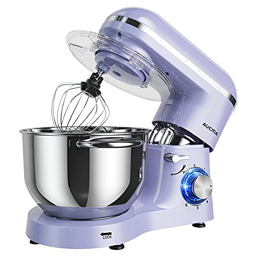 Tilt-Head Stand Mixer with Dough Hook, Wire Whip & Beater