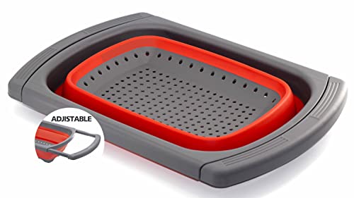 Food Grade Kitchen Colanders Over The Sink Strainers