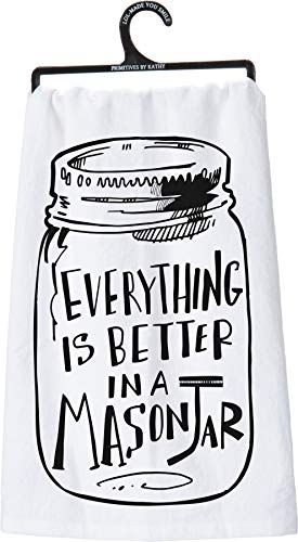 Primitives by Kathy LOL Made You Smile Dish Towel