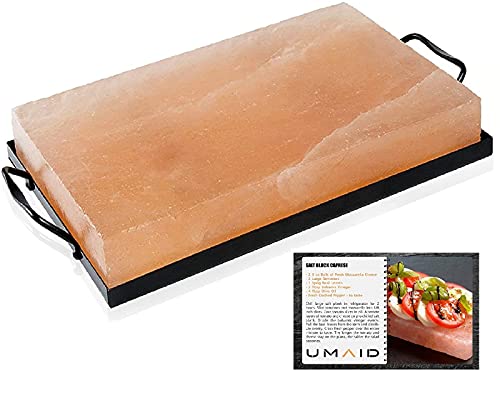 UMAID Natural Himalayan Rock Salt Block Cooking Plate