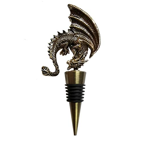 Metal Alloy Dragon Wine Stoppers