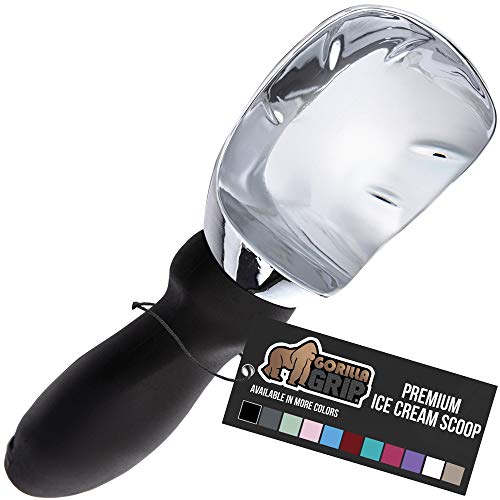 Heavy Duty Ice Cream Scoop for Spooning Frozen Hard Gelato and Sorbet