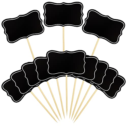 Chalkboard Sign Food Toppers Cheese Markers