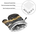 Marble Oven Mitts and Pot Holders 4pcs Sets - Image 8