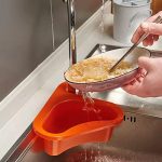 Sink Swan Drain Strainer Basket Corner - Image 4