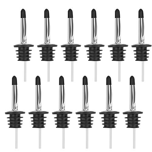 12PCS Liquor Bottle Pourers, Premium Liquor Pourers
