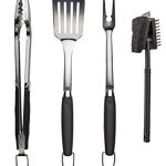 Simplistex Stainless Steel BBQ Grill Tool Set w/Tongs - Image 2