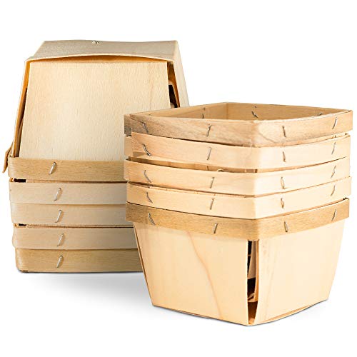 One Pint Wooden Gift Basket