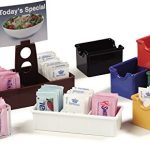 Carlisle Styrene Sugar Caddy, Black - Image 6