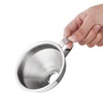 Aozita 18/8 Stainless Steel Spice Funnel with Handle - Image 7