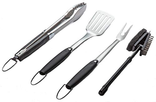 Simplistex Stainless Steel BBQ Grill Tool Set w/Tongs