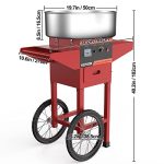 VBENLEM 19.7 Inch Cotton Candy Machine - Image 8