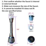 Flexible Faucet Sprayer Attachment 360 ° Kitchen Sink - Image 3