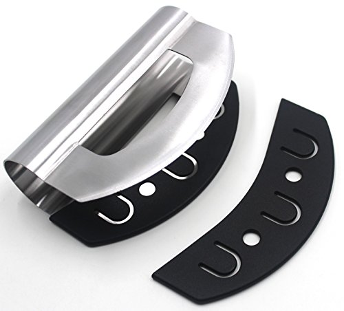 Knife for Lettuce & Vegetable Mezzaluna Salad Chopper
