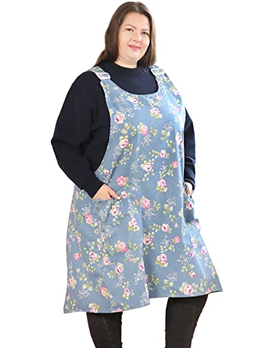 Big Plus Size Aprons for Women with Pockets