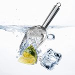 Metal Ice Scoop 2.4 Ounces, Popcorn Scoop - Image 6