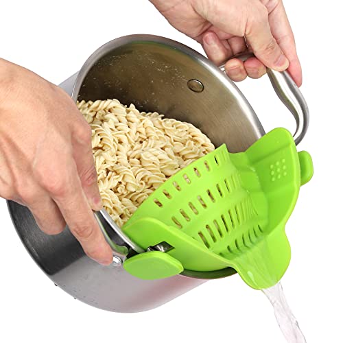 Kitchen Pasta Strainer for Pots, Pans and Bowls