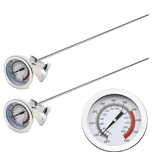 Efeng Oil Thermometer deep Fry(2 Pack) with Clip