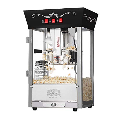 Great Northern Popcorn Black Antique Machine