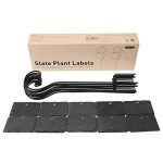 10 Pcs Slate Garden Signs Waterproof Reusable Garden Markers - Image 8