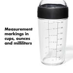 OXO Good Grips Salad Dressing Shaker Clear Large - Image 5