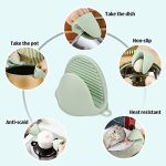 HaoYuFan Silicone Oven Mitts and Pot Holders Sets - Image 6
