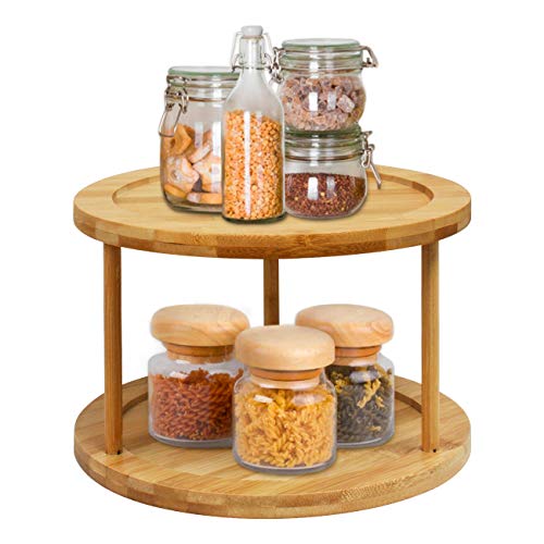 Lazy Susan Turntable Spice Rack - 10 Inch