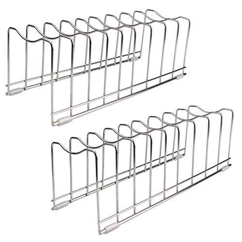 Organizer Kitchen Pot Lid Rack Suitable for Bakeware Dish Plate