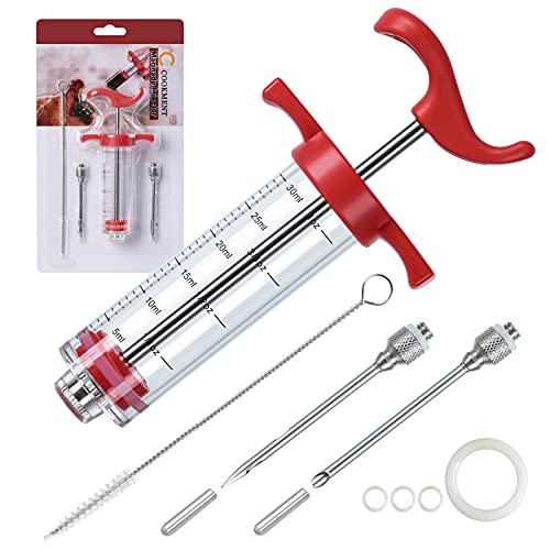 JY COOKMENT Meat Injector Syringe