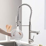 Commercial Kitchen Faucet with Pull Down Sprayer - Image 3