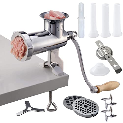 Stainless Steel Heavy Duty Manual Meat Grinder