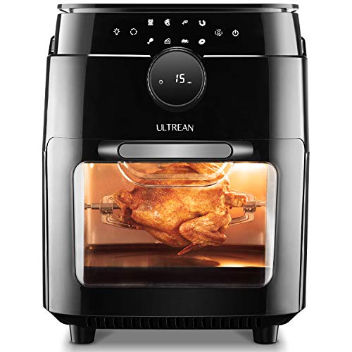 12.5 Quart Air Fryer Toaster Oven with Rotisserie