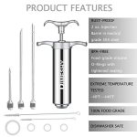Large Heavy duty Meat Injector Kit - Image 5