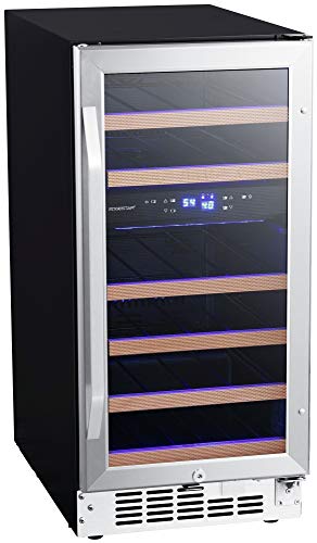 EdgeStar 15 Inch Wide 26 Bottle Built-In Wine Cooler