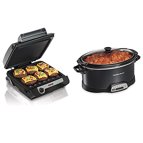Hamilton Beach 4-in-1 Indoor Grill & Electric Griddle