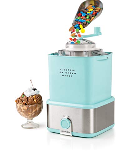 Electric Ice Cream Maker Crusher Makes 2-Quarts