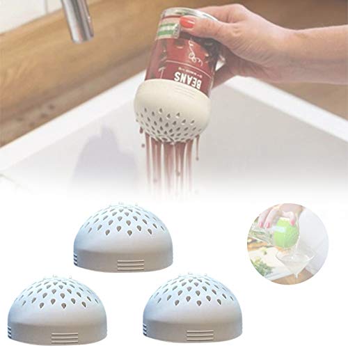 Kidney Beans and Tinned Fruit Silicone Colander Portable