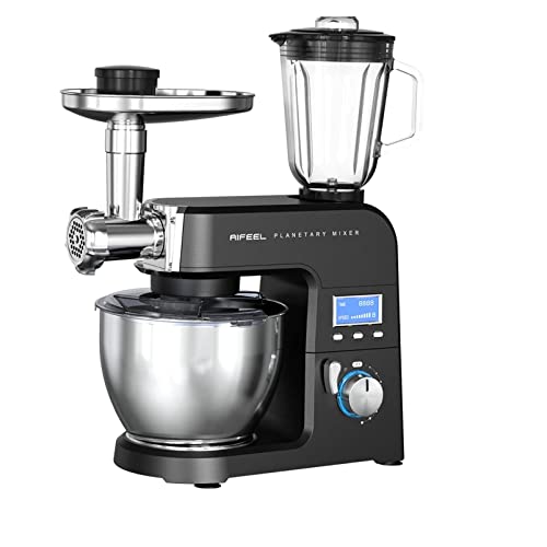 High-end All Metal 8 in 1 Kitchen Electric Dough Mixer
