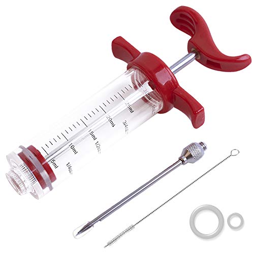 TGE-V 1-oz Plastic BBQ Marinade Injector Kit