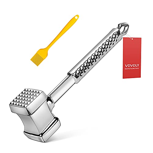 Stainless Steel Meat Mallet Pounder