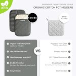 Heat Resistant Potholders with Organic Cotton - Image 5