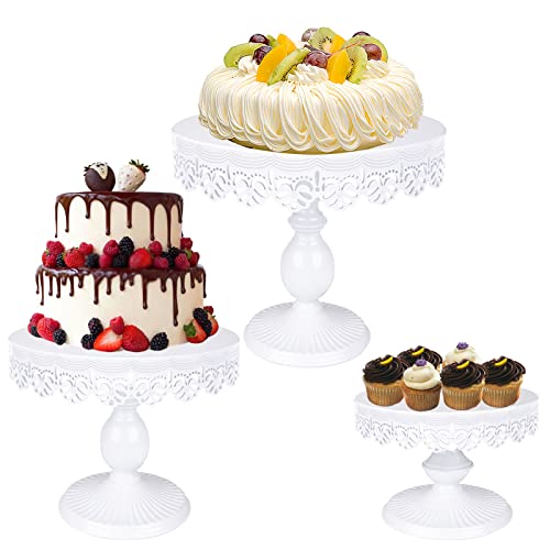 Hedume 3-Set Round Cake Stand