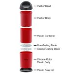 Geedel Cheese Grater Handheld Cheese Mill Parmesan - Image 6