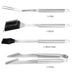 Heavy Duty Barbecue Grill Utensils with Aluminium Case - Image 2